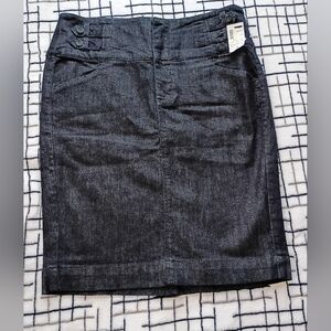 Maurices Retrol Older Size Small Denim Look Skirt New With Tags